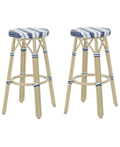 Livio 30" Patio Barstool, Set of 2