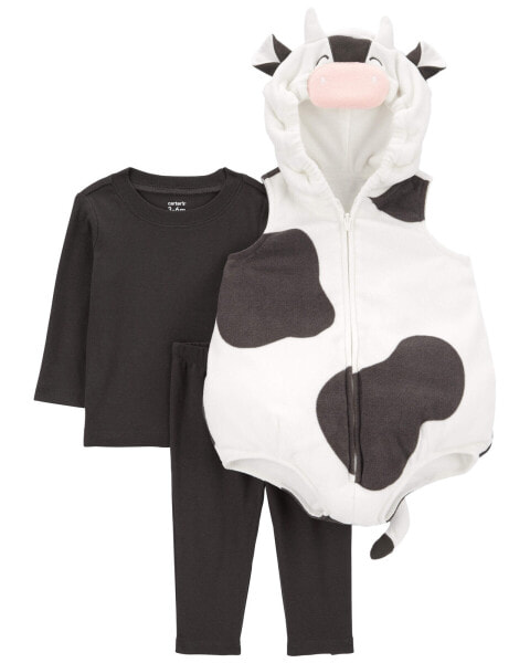 Baby 3-Piece Cow Halloween Costume 12M