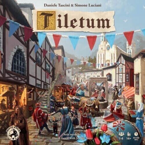 Tiletum Board Game New Sealed in box