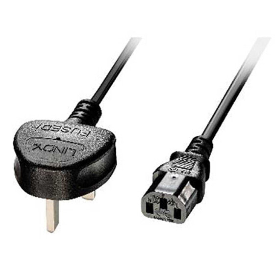 LINDY UK 3 Pin To C13 power cord 3M