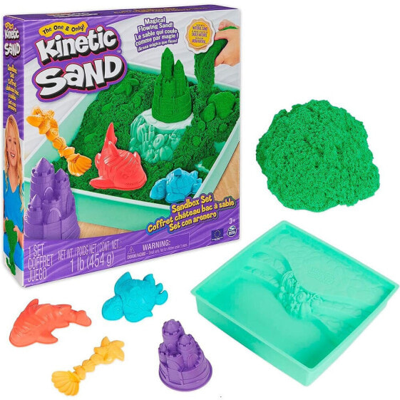 Развивающие игры Spin Master Набор для песочницы с кинетическим песком, голубой