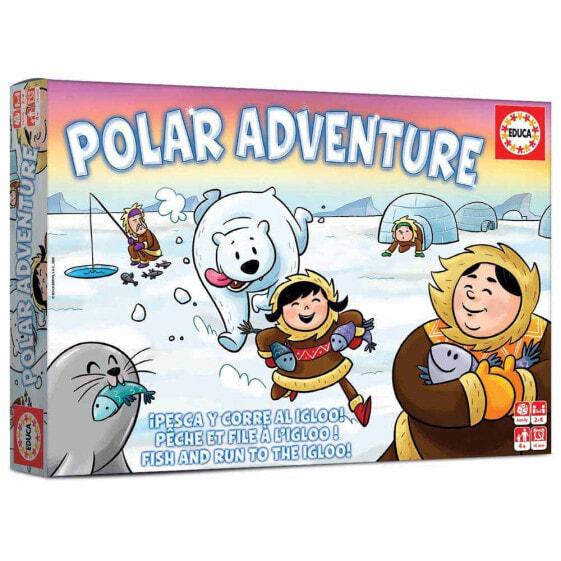 EDUCA BORRAS Polar Adventure Interactive Board Game
