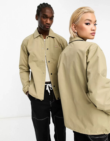 Dickies oakport coach jacket in khaki