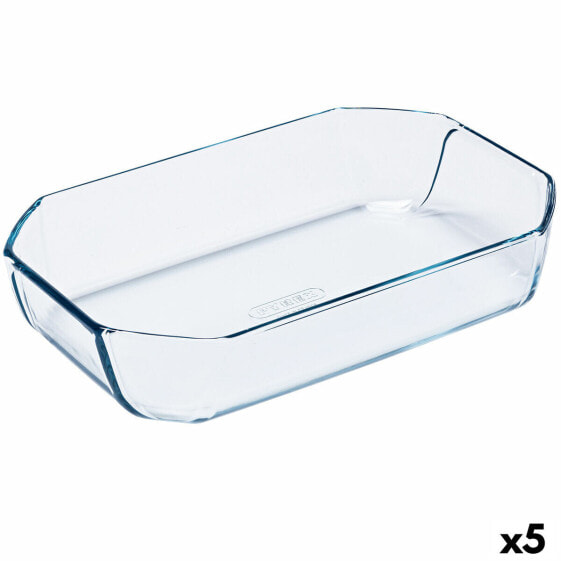 Форма для выпечки Pyrex Inspiration Прямоугольный 30 x 20 x 6,45 cm Прозрачный Cтекло (5 штук)