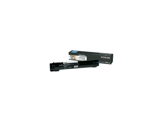 Lexmark C950X2KG Extra High Yield Toner Cartridge - Black