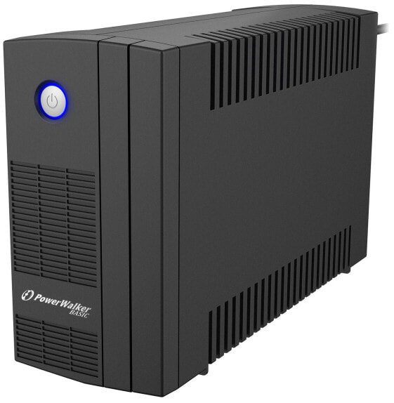 Источник бесперебойного питания BlueWalker Basic VI 850 SB - Line-Interactive - 0.85 kVA - 480 W - 162 V - 290 V - 50/60 Hz.