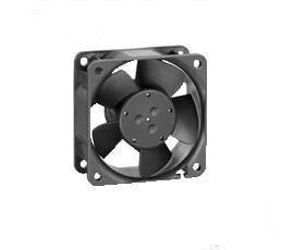 ebm-papst 614 NL - Fan - 6 cm - 2500 RPM - 16 dB - 21 m³/h - Black