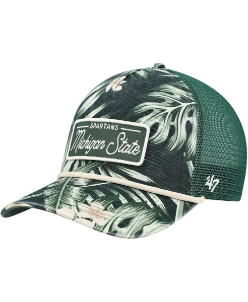 Men's Green Michigan State Spartans Tropicalia Hitch Adjustable Hat