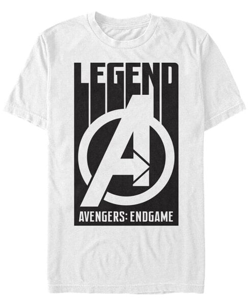 Marvel Men's Avengers Endgame Legend Logo, Short Sleeve T-shirt