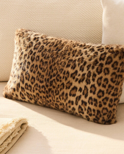 Leopard cushion cover