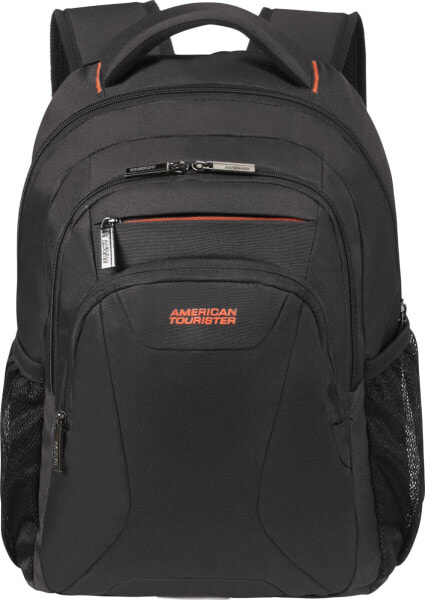 Рюкзак для ноутбука черный текстильный  Plecak American Tourister Work14.1" czarno-pomaraczowy (33G-39-001)