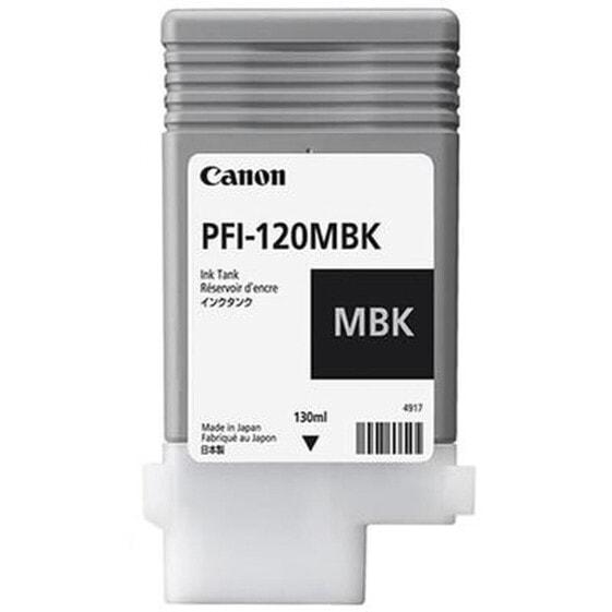 Original Ink Cartridge Canon PFI-120 Black Matte back