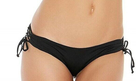 LSpace Women's 174878 Ella Paisley Perfect Bikini Bottoms Black Size S