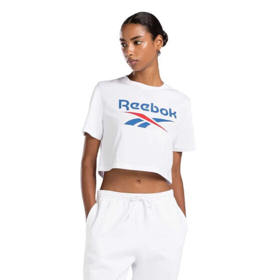 REEBOK Identity Big Logo Crop short sleeve T-shirt