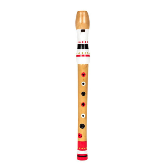Детский музыкальный инструмент EUREKAKIDS деревянная флейта