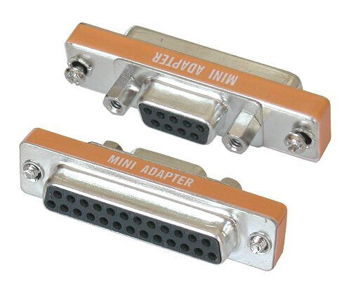 InLine AT Adapter 9 Pin Sub-D male / 25 Pin Sub-D male short