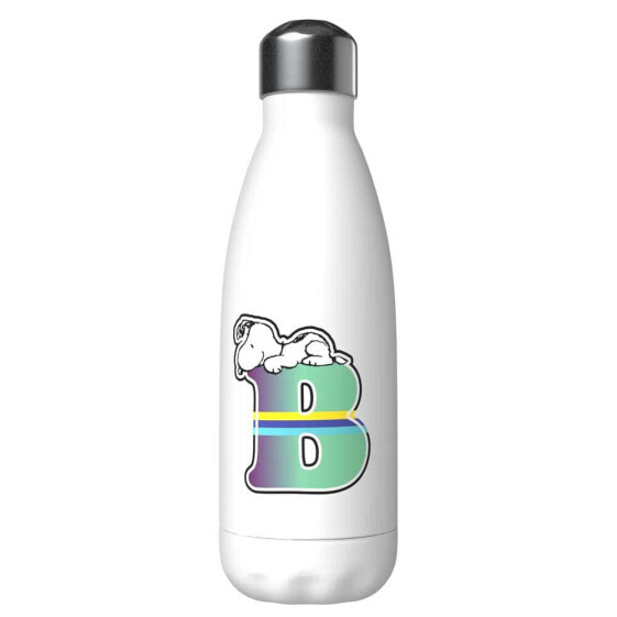 SNOOPY Letter B Customized Stainless Steel Bottle 550ml
