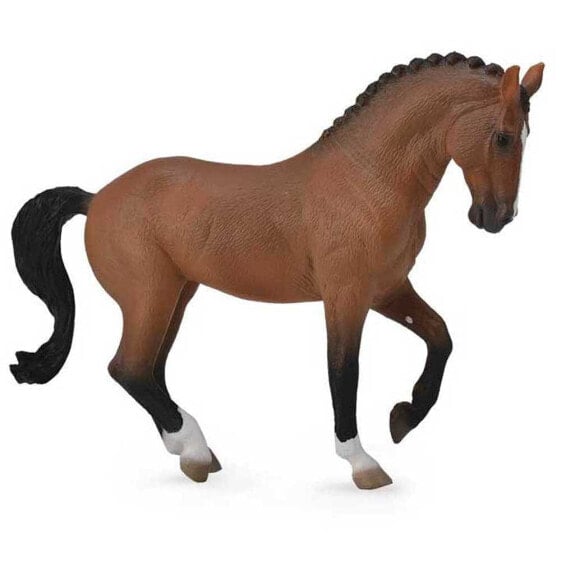 Фигурка Collecta Dark Brown Hanoverian Mare (Темно-коричневая кобыла ганноверская)