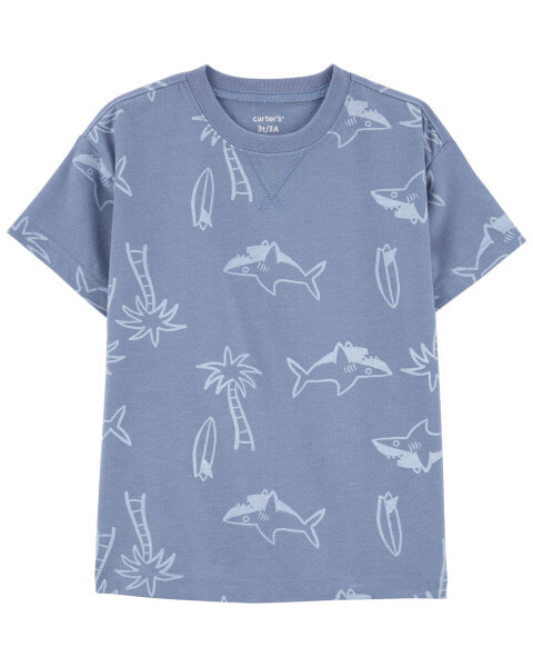 Toddler Shark Graphic Tee 2T