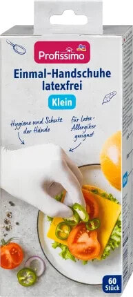 Einmalhandschuhe latexfrei weiß Klein, 60 St