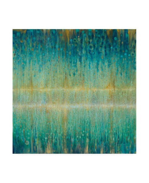 Danhui Nai Rain Abstract I Canvas Art - 15.5" x 21"