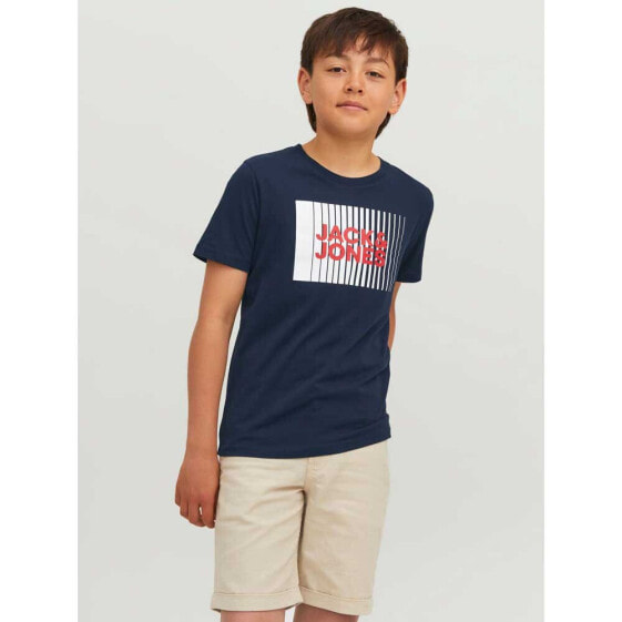JACK & JONES Corp Logo Play Short Sleeve O Neck T-Shirt