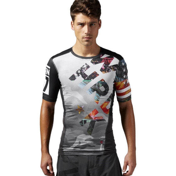 Футболка мужская сжимающая Reebok One Series PW3R Short Sleeve