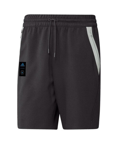 Men's Black Charlotte FC 2023 Player Travel Shorts