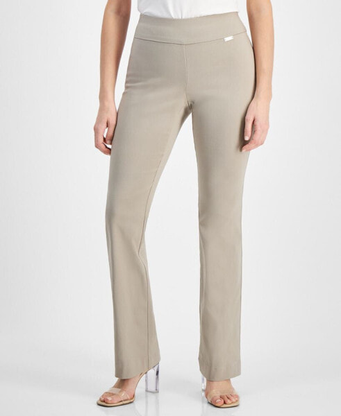 Petite Mid-Rise Bootcut Pants, Created for Macy's