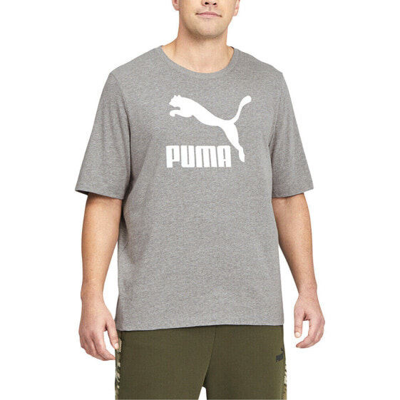 Puma Classics Logo Crew Neck Short Sleeve T-Shirt Big Tall Mens Size LT Casual