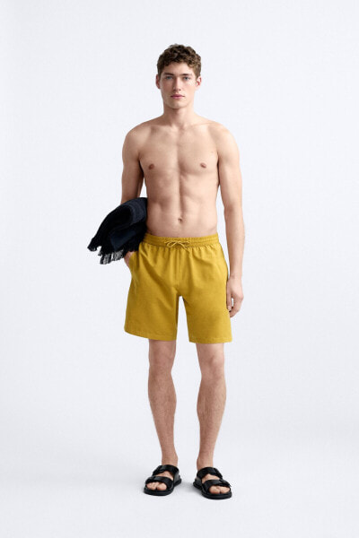 Long swimming trunks