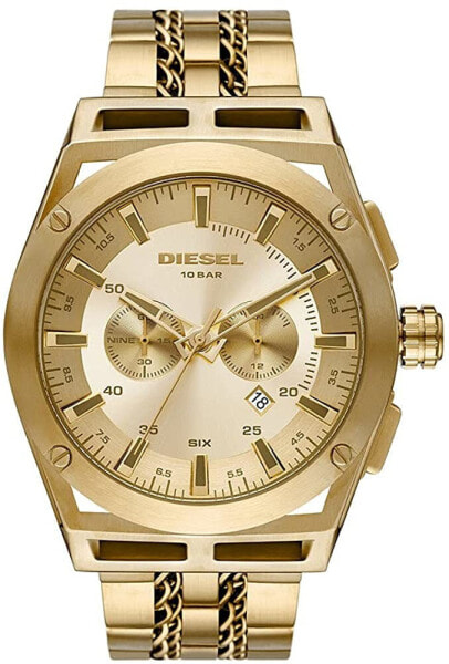 Diesel Men's Griffed Chronograph 48mm Case Size Stainless Steel Watch