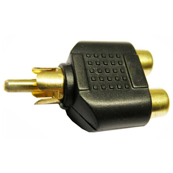 EUROCONNEX 2544 Male 2X Rca Female RCA Connector