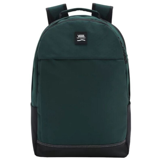 Мужской спортивный рюкзак зеленый черный Vans Construct DX Backpack VN0A5E2JPRM