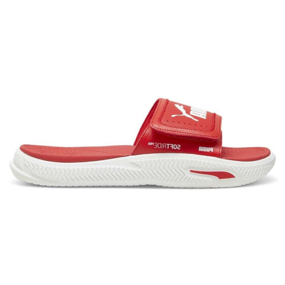 Сандалии мужские PUMA Softride Pro 24 V Slide красные