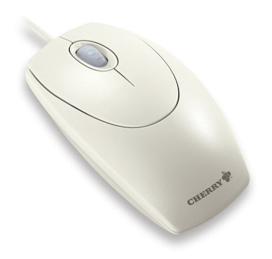 Cherry WheelMouse optical M-5400 - Mouse - 1,000 dpi Optical - 3 keys - Gray