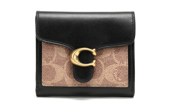 Кошелек COACH Tabby 11 Envelope Brown-Yellow