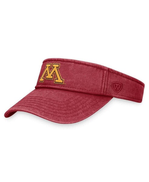 Men's Maroon Minnesota Golden Gophers Terry Adjustable Visor