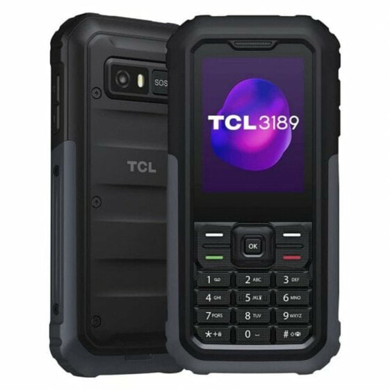 Мобильный телефон для пожилых людей TCL 3189 2,4" Серый Черный/Серый