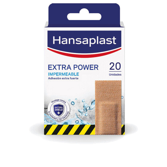 Пластыри водостойкие HANSAPLAST EXTRA POWER 20 шт