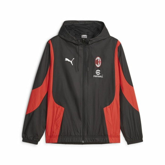 Мужская спортивная куртка Puma Ac Milan Prematch Чёрный Красный