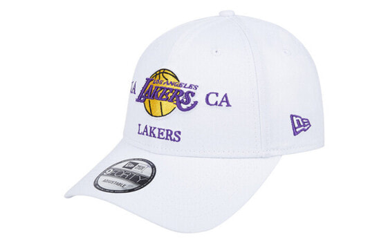 Кепка бейсбольная New Era NBA серия Los Angeles Lakers белая 12745384