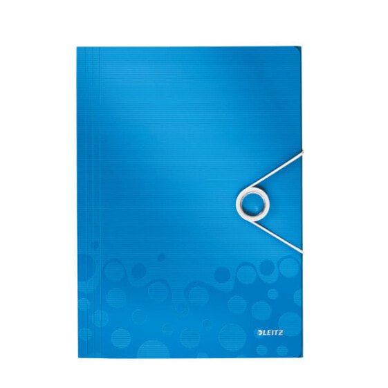 Esselte Leitz WOW - A4 - Polypropylene (PP) - Blue - Metallic - Portrait - 150 sheets - 235 mm