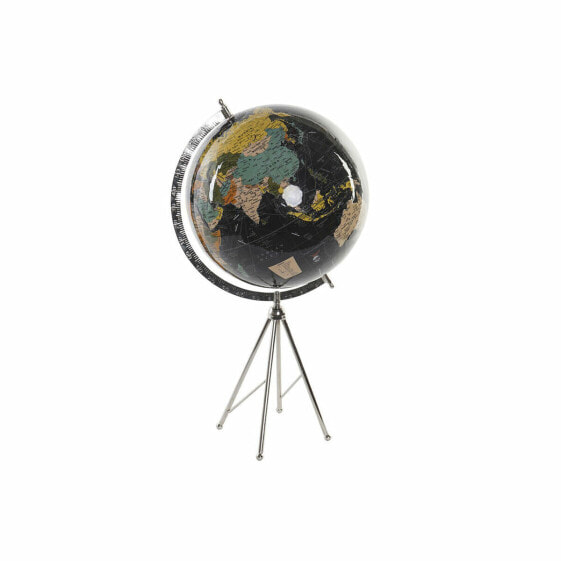 Глобус настольный DKD Home Decor Чёрный Металл бумага Пластик 31 x 33 x 60 см