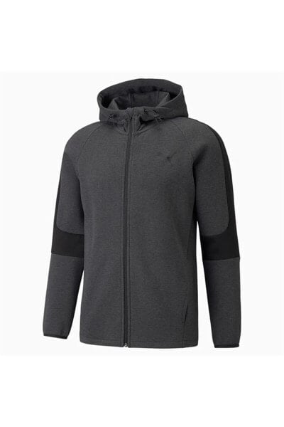 Evostripe Core Fz Hoodie Erkek Günlük Ceket 58581207 Gri