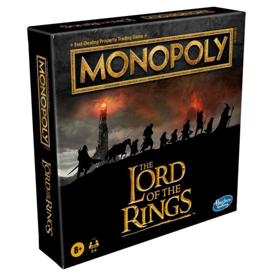 MONOPOLY The Lord Of The Rings Board Board Game Refurbished