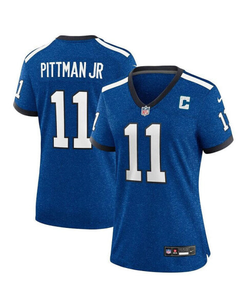 Футболка Nike женская Michael Pittman Jr. Indianapolis Colts Indiana Nights Alternate Game Jersey