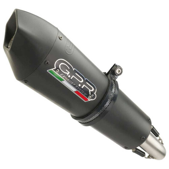 GPR EXHAUST SYSTEMS GP Evo4 Titanium R 1200 GS/Adventure 17-18 Euro 4 homologated slip on muffler