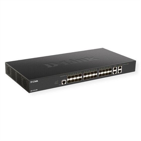 D-Link DXS-1210-28S - Managed - L2/L3 - 10G Ethernet (100/1000/10000) - Rack mounting - 1U
