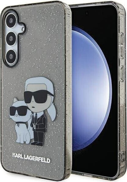 Karl Lagerfeld Karl Lagerfeld KLHCS24SHNKCTGK S24 S921 czarny/black hardcase Glitter Karl&Choupette